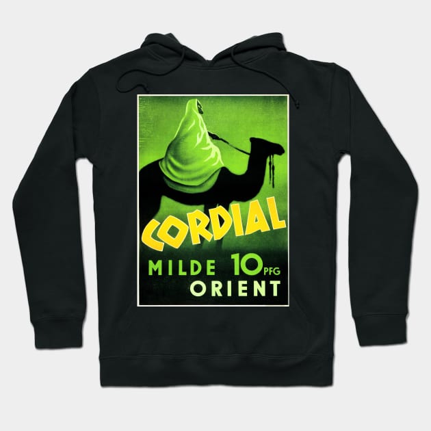 CORDIAL MILDE ORIENT 10PFG Bedouin Riding Camel German Cigarettes Advertising Hoodie by vintageposters